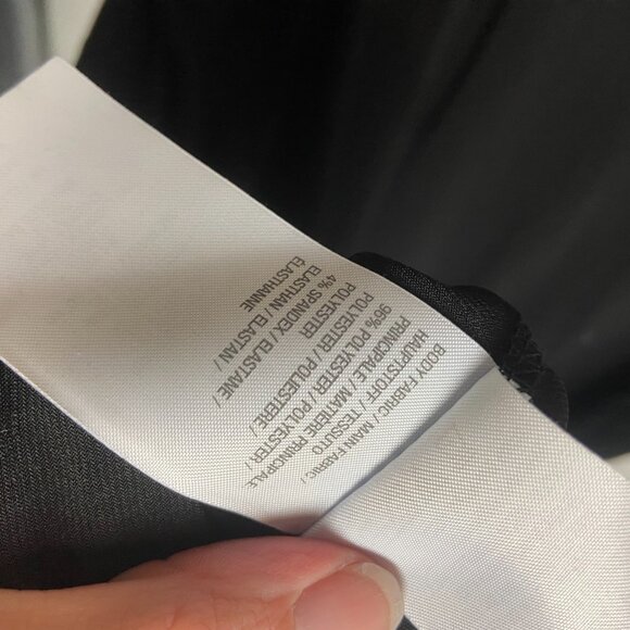 Quacker Factory Size 2x Stretch Black Sequin Christmas Tree Blouse Top Festive - Picture 4 of 5